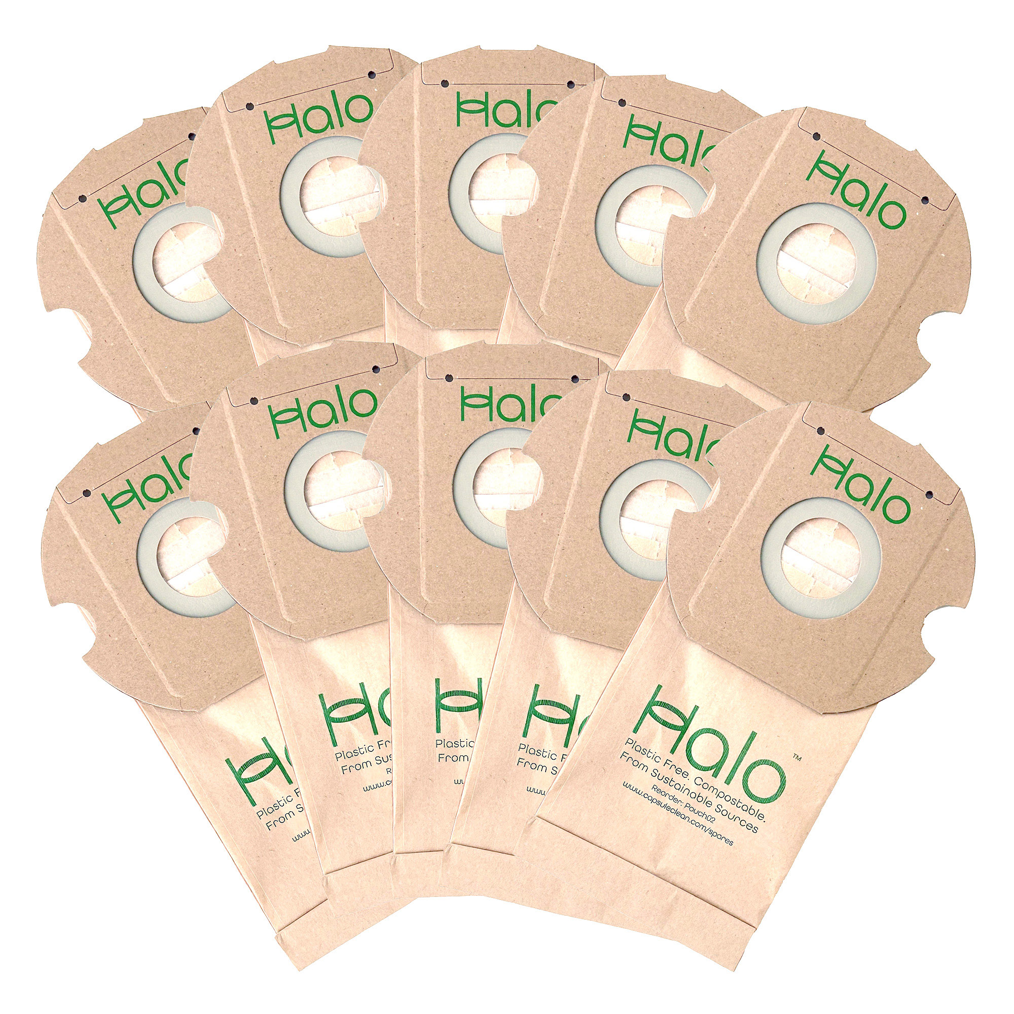 "Capsule" X 2.0L dulkių maišelis pakartotinis užsakymas – 10 vnt.